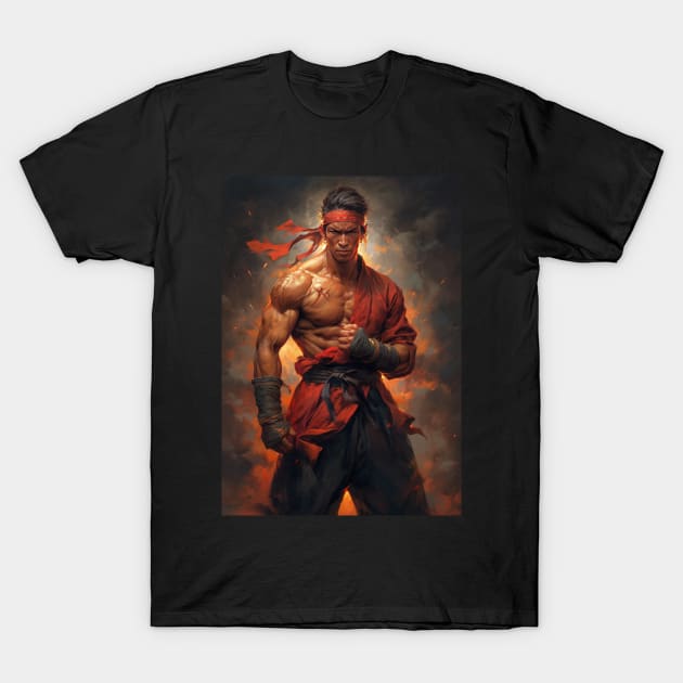 Ancient Warrior T-Shirt by Blind Ninja